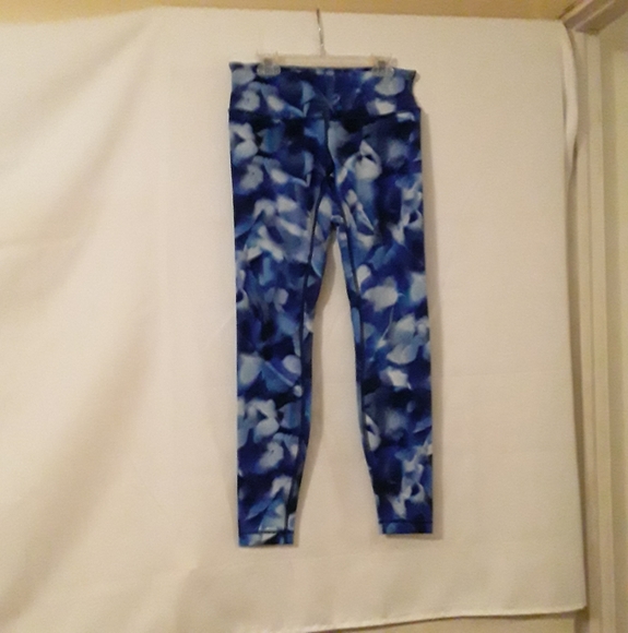 Like NEW Lululemon Wunder Under Blush Blossom Blue Leggings 28" Size 6 - Picture 11 of 12